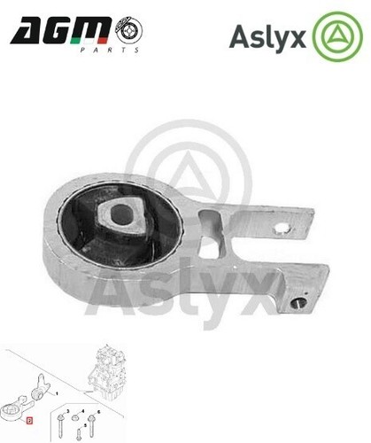Support moteur arrière aslyx - support,