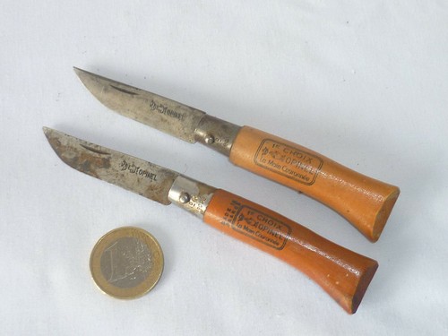 Anciens petits couteaux - petits,