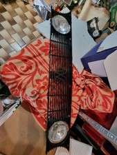 VW GOLF CADDY MK1 GTI DIESEL GTD HELLA FRONT CHROME GRILL PIRELLI