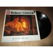 ROBERT COGOI je me sens très seul CHANSON FOLK PHILIPS BELGIQUE Lp