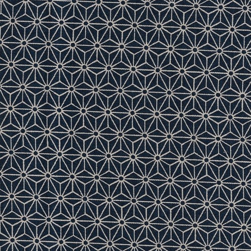 Tissu japonais asanoha étoile - tissu,