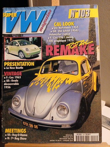 Magazine 103 notchback - vw,