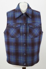 UNITED COLORS Of BENETTON Checked Vest Gilet size 42