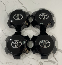 TOYOTA 4 RUNNER 2014-2023 GLOSS BLACK CENTER CAPS 4260B-35090 SET OF 4