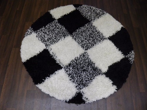 Tapis circulaires shaggy neufs - tapis,