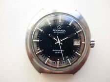 Rodania automatic Supersport 20 ATU - ETA cal. 2783 Swiss stainless watch - runs