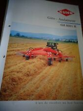CATALOGUE - AGRICULTURAL - TRACTOR - KUNH GIRO ANDAINEUR (ref 66