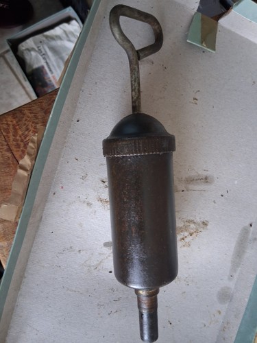 Ancienne pompe graisse - pompe, à