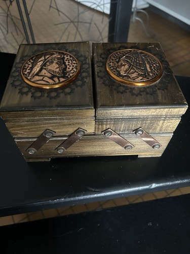 Boîte bijoux bois 2 - à,