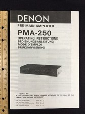 Denon PMA-250 Integrated