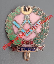 Insigne Faluche Algérie Française Ecole Coloniale de DELLYS Compagnon Maçonnique