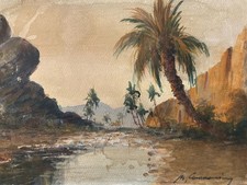 peinture Gouache Debut XXe