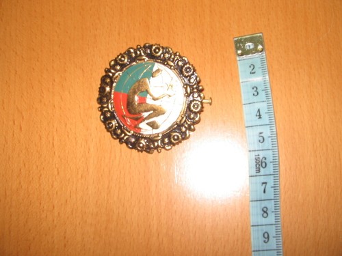 Rare broche expo metal - broche,