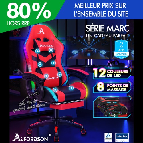 Alfordson chaise gaming - chaise,