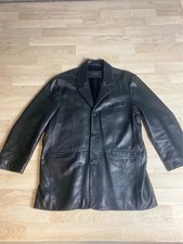 Veste blazer en cuir Milestone