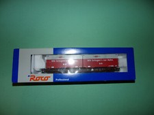 ROCO Kangaroo Wagon + 2 Mobile Crates RAIL CARGO AUSTRIA OBB 66986 (No. 1bis)