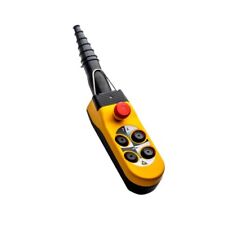 ALPHA -TER -5 BUTTON PENDANT W/ CABLE (4 x 2 SPEED) + E-STOP #PF38050005