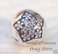 Neuf 100% Authentique Pandora 925 Argent You'Re A Étoile Pince Zircone À ~ Perle
