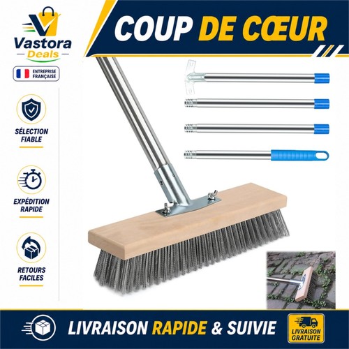 Balai brosse métallique - balai,