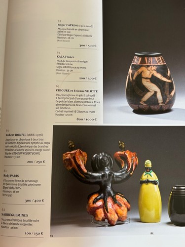 Catalogue vente