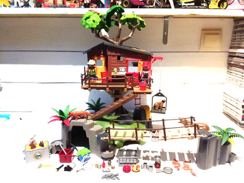Playmobil grande cabane - playmobil,