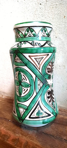 Pot pharmacie faience - en,