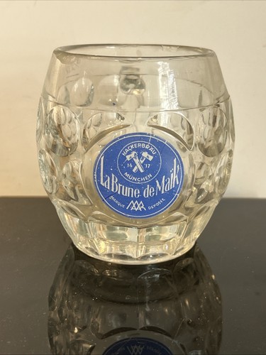 Brune maik verre bière - verre, à