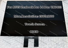 Panneau de montage Écran Tactile LCD 14,5" ASUS Zenbook Pro 14 Duo OLED UX8402VU