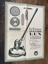 Antique N209 La Cireuse Electro Lux Brochure