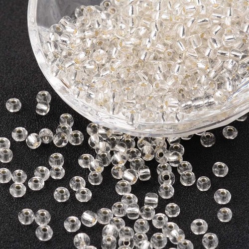 Lot 500 perles rocaille - de,