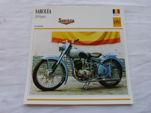 Fiche photo moto sarolea 200 - photo,