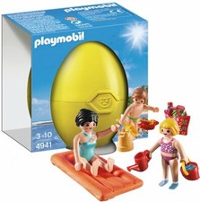 Playmobil Oeuf de Pâques Surprise Family Fun Maman et enfants à la plage 4941