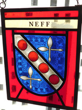 vintage VITRAIL famille NEFF
