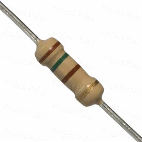 Resistance de 1ohm - resistance, 1/2w