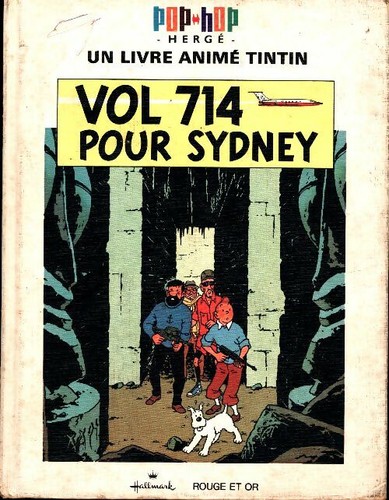 Tintin vol 714 - pour,