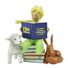 Figurine de collection Enesco Le Petit Prince sur une pile de livres (525935)