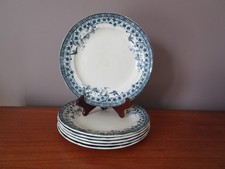 6 Assiettes plates Terre de