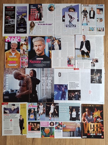 Pokora coupures de presse - de,