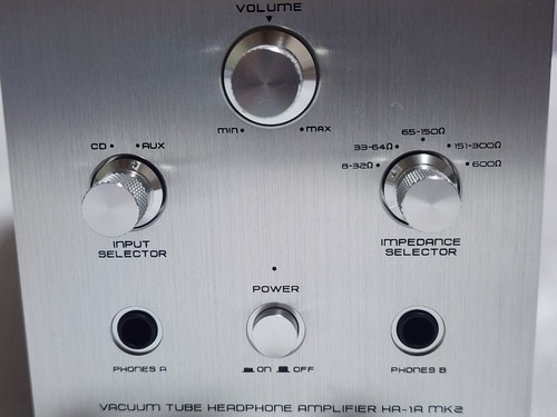 Amplificateur casque tube - amplificateur, à