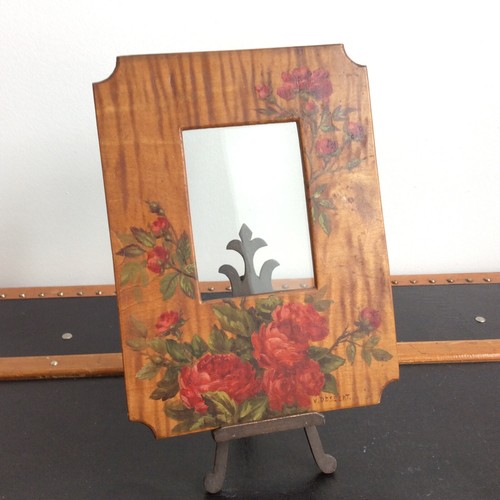 Cadre ancien bois peint - cadre,