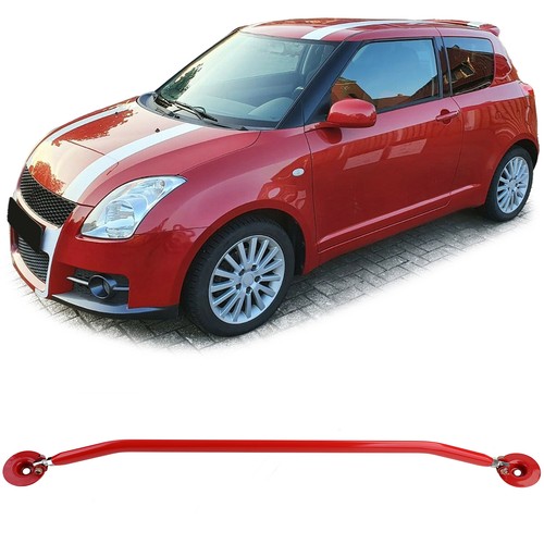 Barre aluminium rouge avant - d'aluminium,