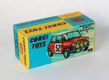 Corgi toys boîte box repro 321 monte carlo BMC mini cooper S #52