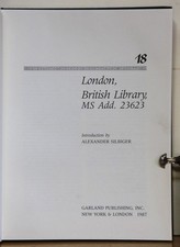 Londres, Britannique Bibliothèque, Ms Add. 23623, Facsimile (17th C.Clavier DVD