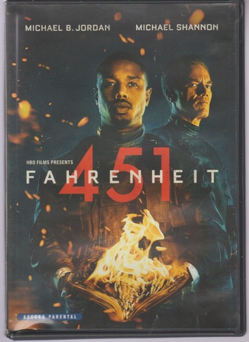 Fahrenheit 451 dvd michael - fahrenheit,
