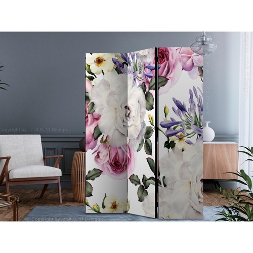 Paravent volets floral - paravent, "floral