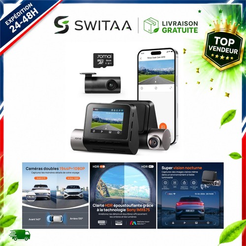 Dashcam 70mai a510 - a510, avant