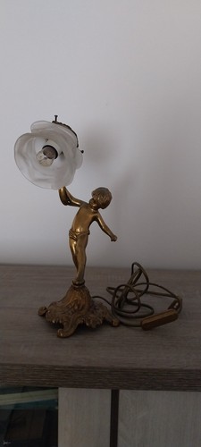 Lampe tulipe ancienne - tulipe,