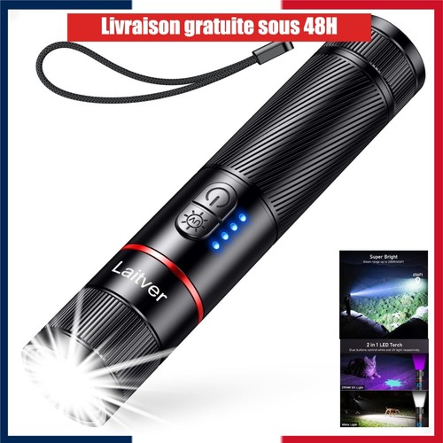 Lampe torche led rechargeable - lampe,
