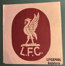 FOOTBALL COLLECTION ALBUM ONZE DES GRANDS CLUBS 1979 : ÉCUSSON NEUF DE LIVERPOOL