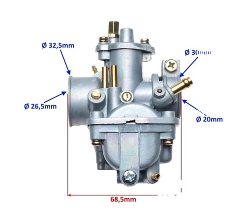 Carburateur pour yamaha - yamaha, pw